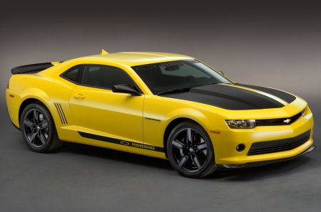 2014 Camaro V-6 Performance Concept - bowtie, yellow, camaro, gm