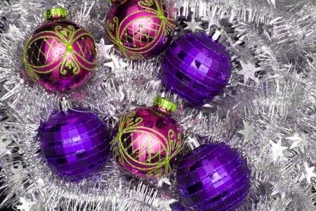 MERRY CHRISTMAS - gloss, tinsel, xmas, background, lustre, reflective, mirrored, ball, shine, christmas, celebration, bauble, holidays, festive, seasonal