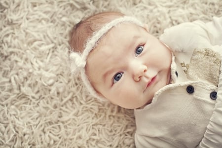 Adorable Little Girl - face, pretty, cute, baby, sweet, adorable, girl, eyes, sweetness