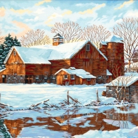 Winter countryside