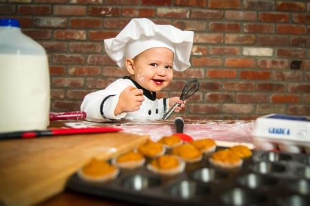 Little Chef - photo, chef, cook, boy