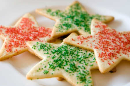 Star Cookies - star, decoration, christmas, cookies