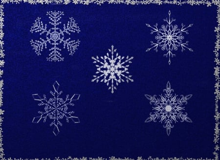 snowflakes falling - christmas, 2013, white, holiday, snowflakes, season, blue