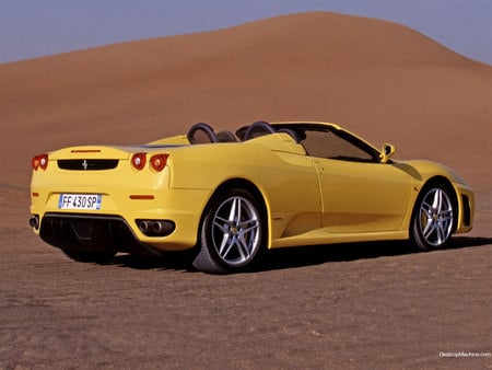 Ferrari F430 Spider - horse power, my ferrari