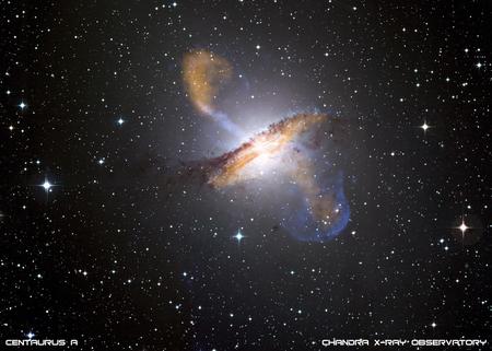 CENTAURUS A - space, stars, galaxies