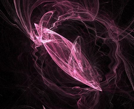 Rebirth - cg, abstract, lines, 3d, light, pink, fractal