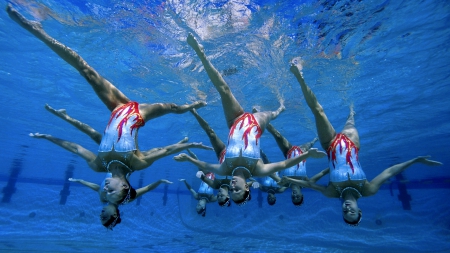 Syncronized Swimming - sports, people, technology, other