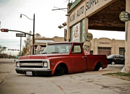 Slammed C-10 - Bowtie, GM, Truck, Classic