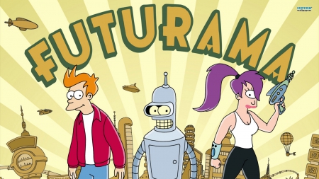 Futurama - series, tv, cartoon, futurama