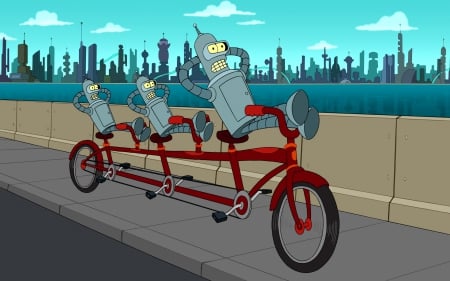 Futurama - series, tv, cartoon, futurama