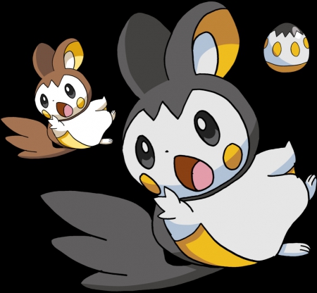 emolga forms - anime, zexon, gothic, bvb