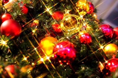 MERRY CHRISTMAS - christmas, decoration, ball, holidays, glitters