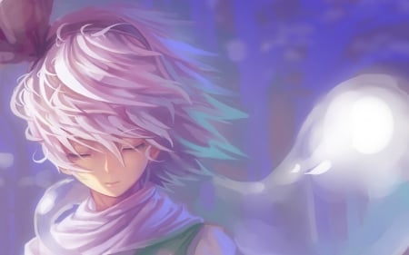 Wind whisper - anime, wind, anime girl, beautiful, girl, whisper