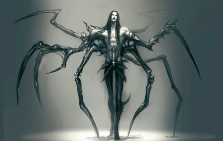 Spider King - spider, male, fantasy, legs