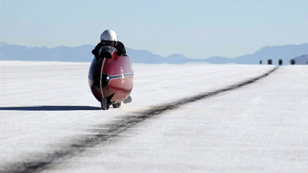 Salt Flat Racer - nature, people, other, motorcycles