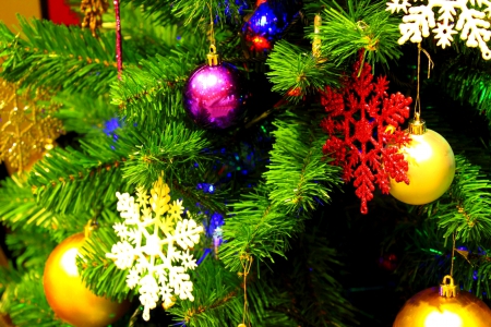 MERRY CHRISTMAS - decoration, holiday, balls, celeberation, toys, christmas