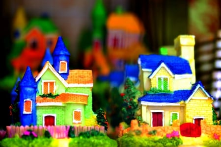 CHRISTMAS COTTAGES - toys, chrismas, decoration, cottage