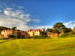 wonderful castle in exmoor united kingdom