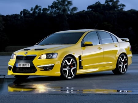 Vauxhall VXR8 - picture, 2013, lancer, yellow, car, 11, 15