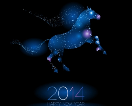 2014 - 2014, holiday, new year, horse