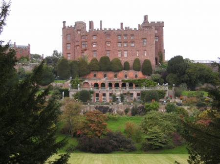 Powys Castle - Powys, castle, Wales, medieval