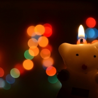 Candle Teddy