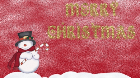 Merry Christmas - santa, holidays, snowman, Merry Christmas