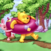 Winnie & Piglet Summertime