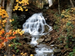 autumn waterfalls