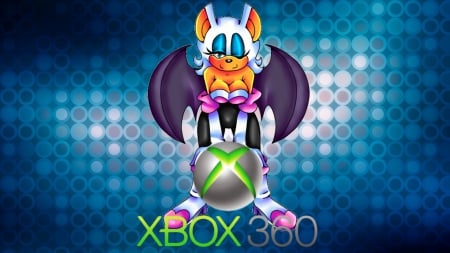 Xbox & Rouge - Rouge the Bat, Xbox 360, Sonic the Hedgehog, Video Games