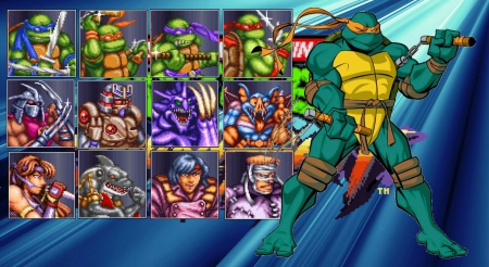 TMNT Tournament Fighters - Michelangelo - video games, teenage mutant ninja turtles, super nintendo, michelangelo