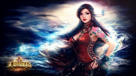 Game Time - women, arcade, pretty, fantasy