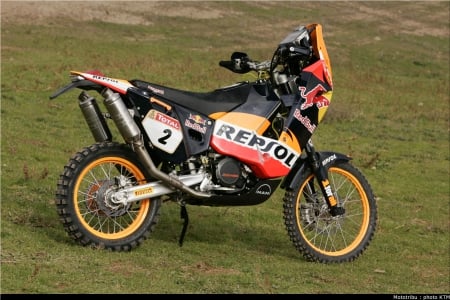 KTM 690 Rallye 2009 - dakar, bike, rally, thrill