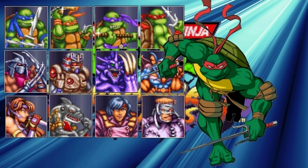 TMNT Tournament Fighters - Raphael 2 - raphael, video games, teenage mutant ninja turtles, super nintendo