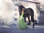 *** Beauty and horse ***