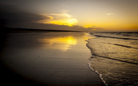 *** Sunrise *** - nature, sky, ocean, sunrise, sea