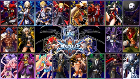 blazblue mixed with other people - anime, zexon, gothic, bvb