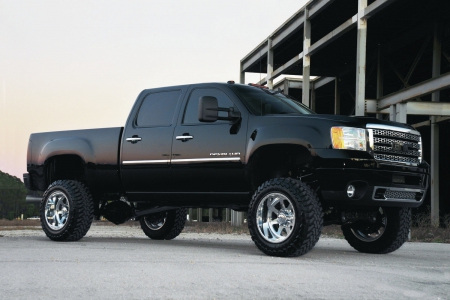 The Black Widow - Black, Lift, Gmc, 4 Door