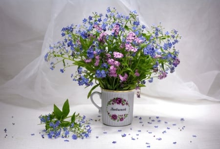 *** Bouquet not forget me ***