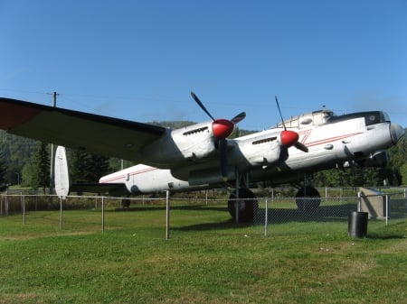 WWII Lanc - aircraft, lancaster, bomber, warbird