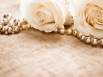 Roses with Pearls