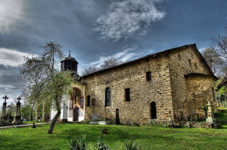 Church - clouds, photography, church, photo, Bulgaria, architecture, sky, religious