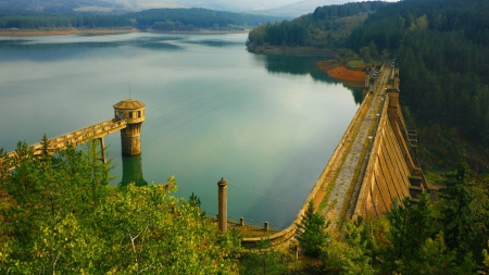 Studena Dam - dam, water, nice, photo, photography, nature, bulgaria