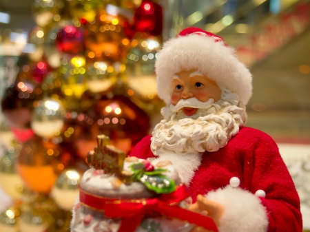 MERRY CHRISTMAS - christmas, santa, decoration, ornaments, toys