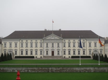 Schloss Bellevue, Berlin - photography, palace, political, city, president, architecture, berlin