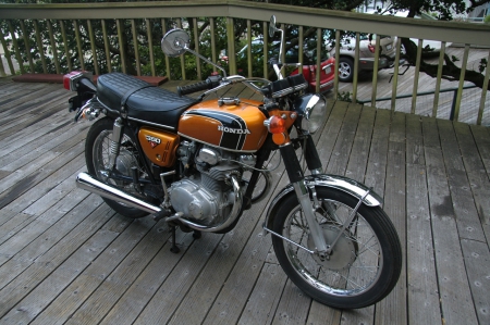 Honda CB350 1972 - bike, endurance, ride, thrill