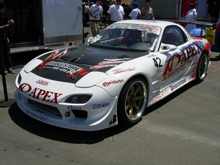 Mazda RX7 - drift, ride, car, thrill