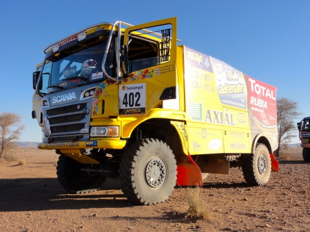 Scania Rally Truck - offroad, 4x4, rally, thrill