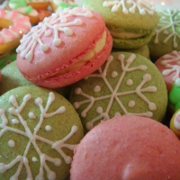 Christmas Macarons