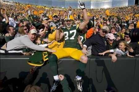 Lambeau Leap - jordy nelson, lambeau leap, 87, green bay